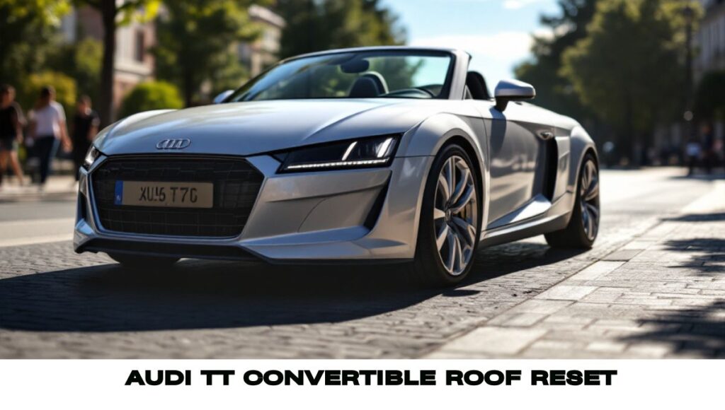Audi tt convertible roof reset